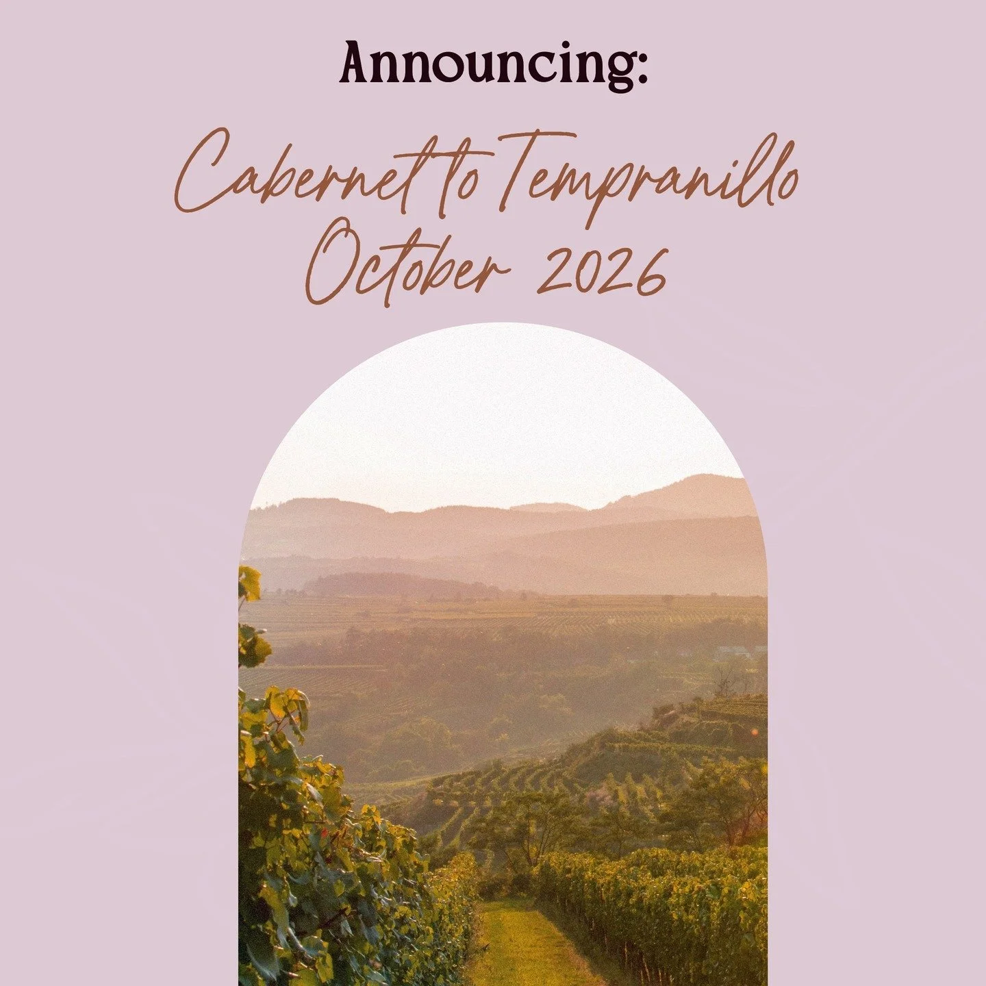 We&rsquo;re heading to Bordeaux, the Basque Country, and Rioja in October 2026&mdash;and we&rsquo;d love for you to join us.

This is more than a wine trip. It&rsquo;s about slowing down, sharing meals, and experiencing these places together. 

Click