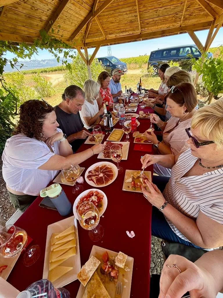 La Rioja vineyard lunch