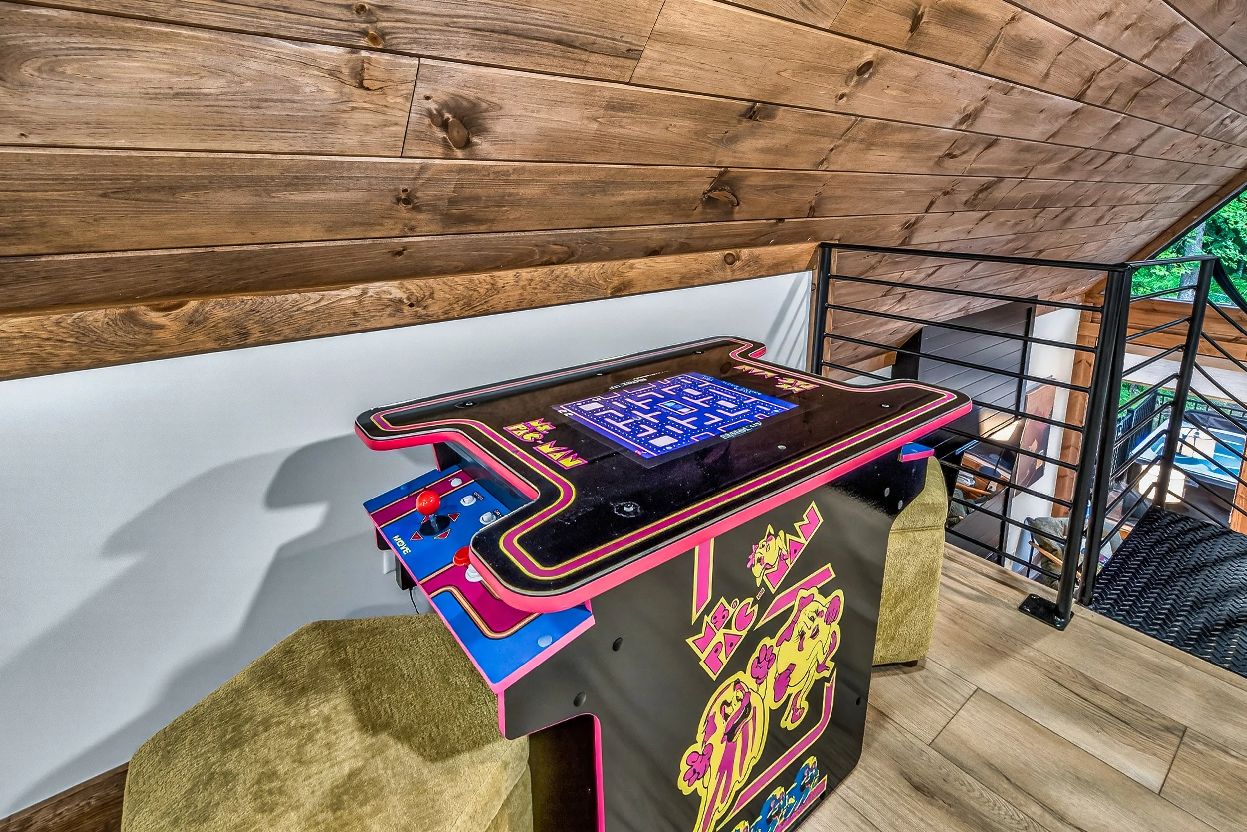 Full-size Pac-Man arcade cabinet