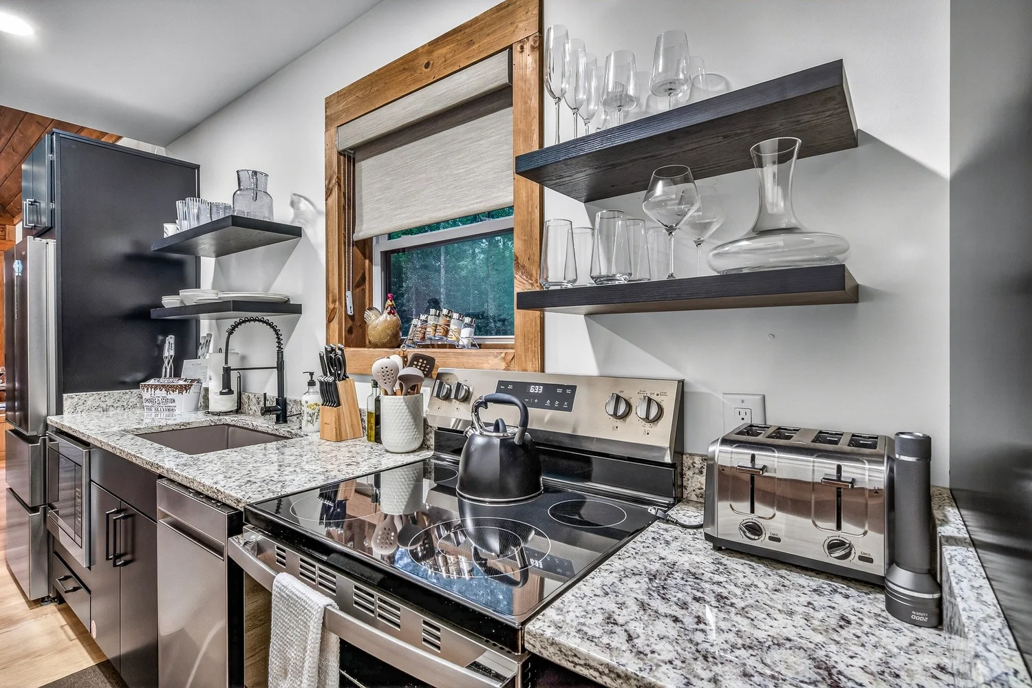 The Bluebird fully equipped kitchen