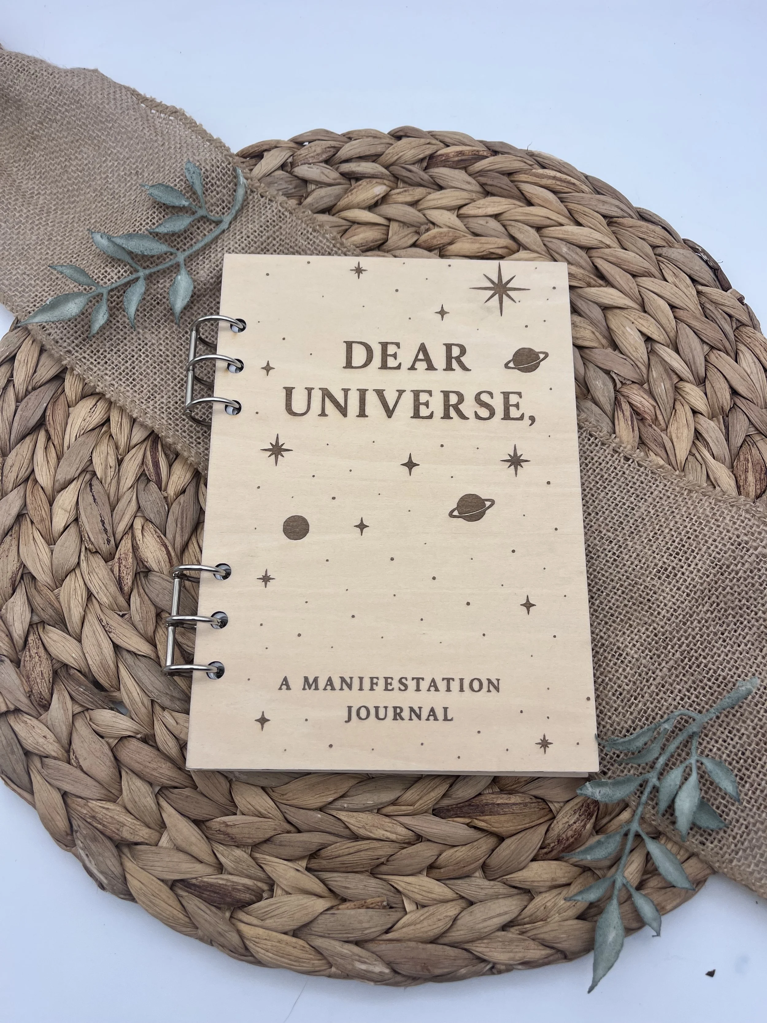 Dear Universe Manifestation Refillable Journal