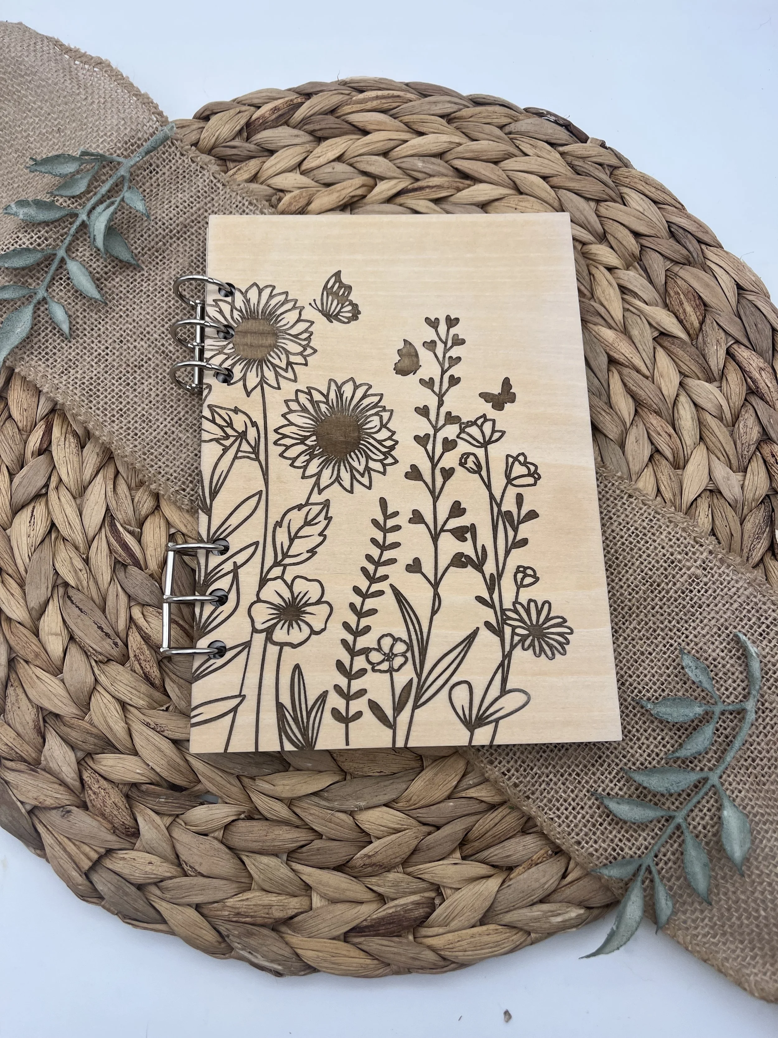 Sunflower Refillable Journal