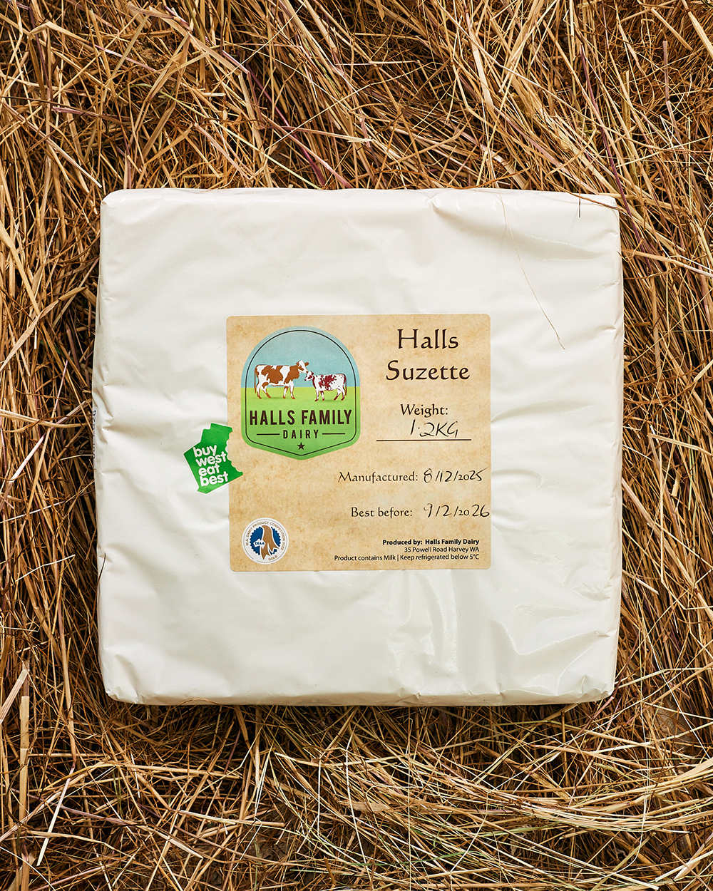 Halls Suzette Hand Crafted Cheese