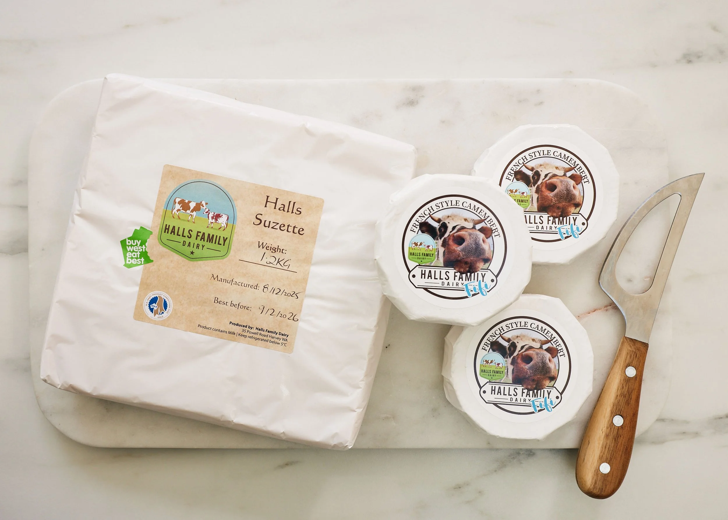 Small-batch, handcrafted WA cheeses