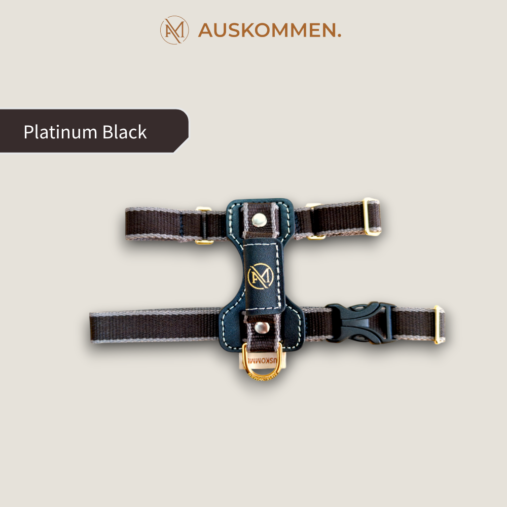 I Harness Platinum black