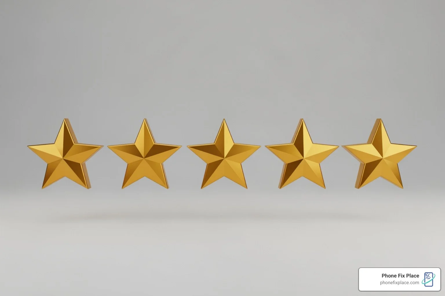 5-star review graphic - console repair near me