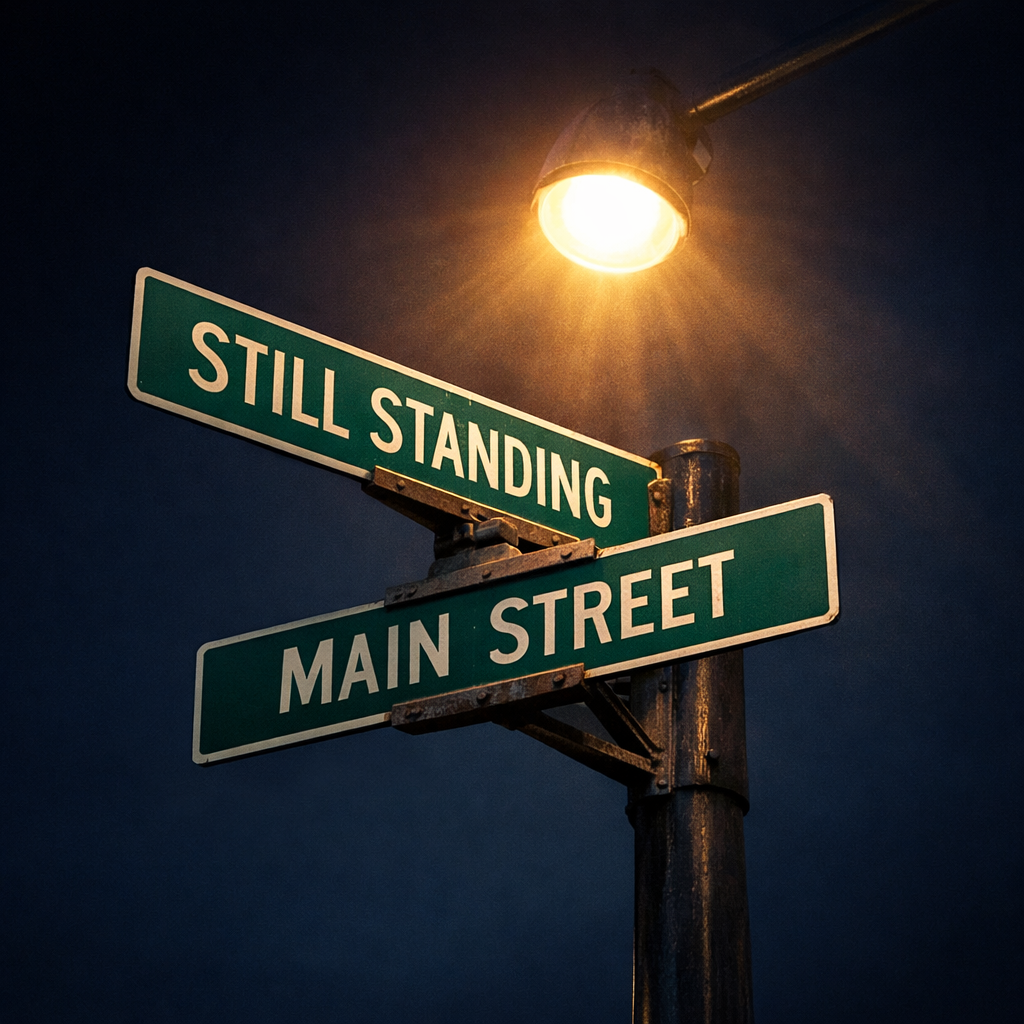 Geometric drawing of an outline square with sections divided by vertical, horizontal, and diagonal lines.