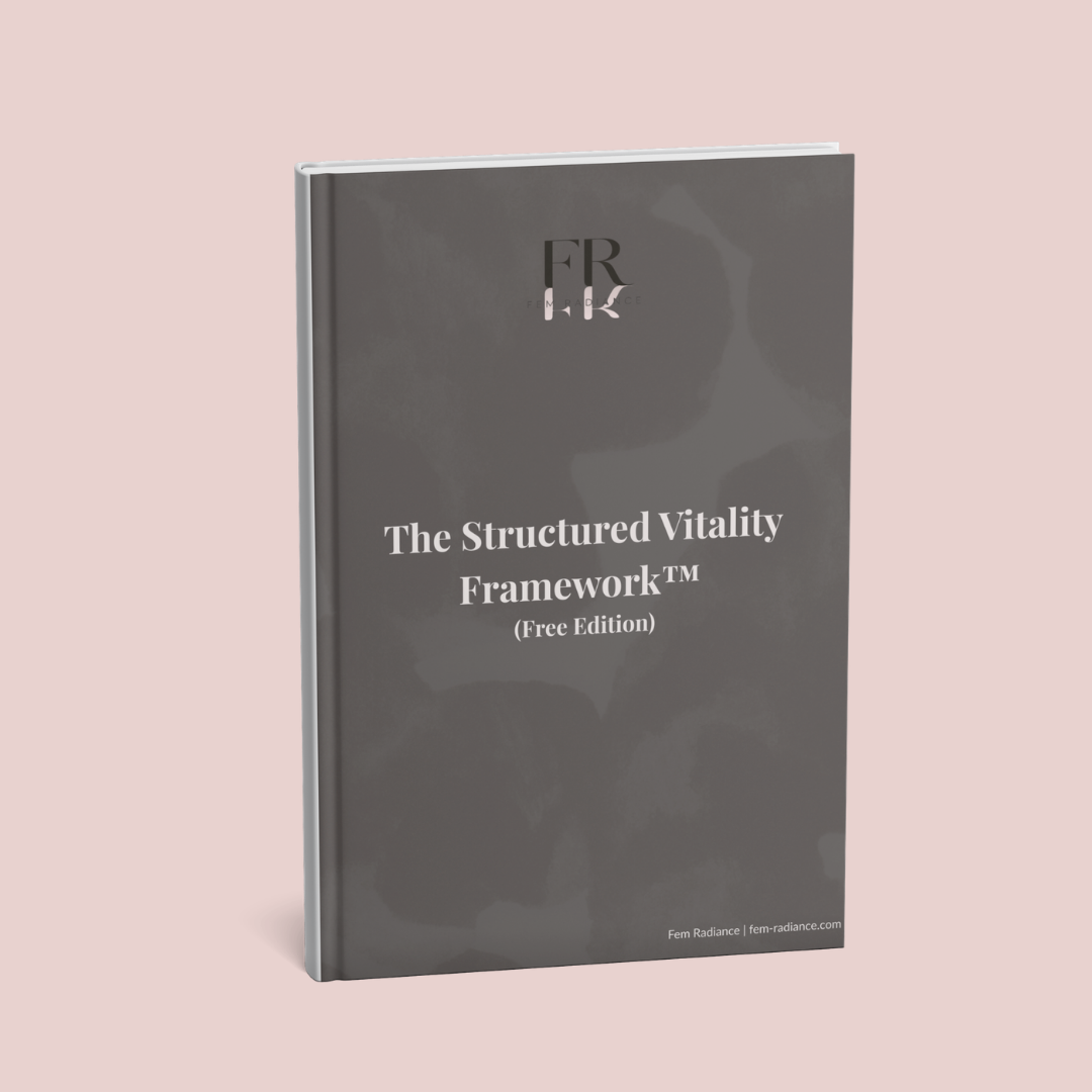 Structured Vitality Planner | A Guided Framework for Intentional Living