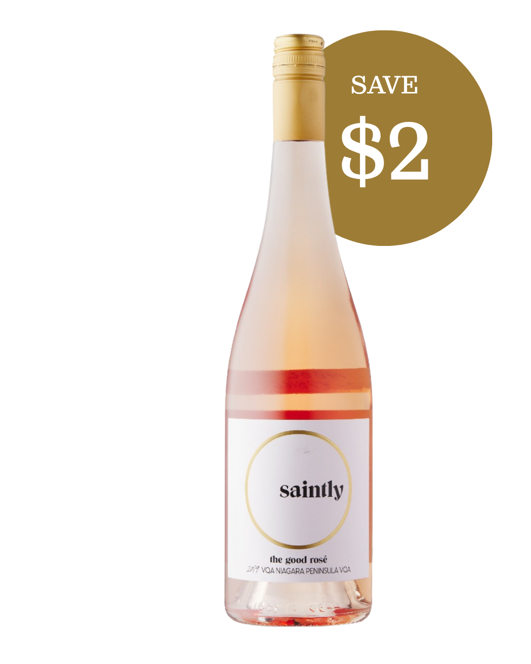 Saintly The Good Rosé 2019 VQA Niagara Peninsula, save $2