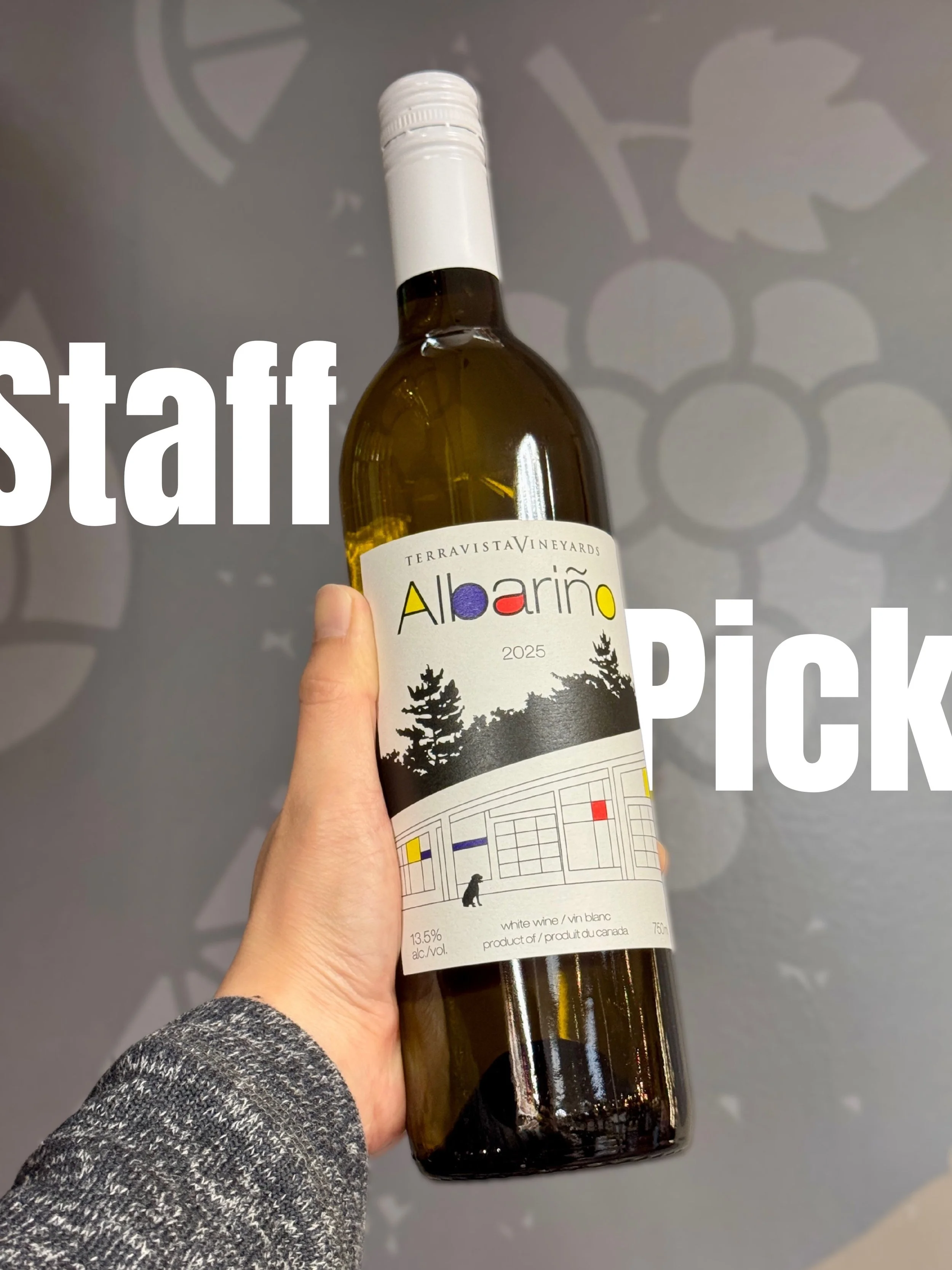 Staff Pick! Meet the 2025 Albari&ntilde;o from @terravistavineyards 

Organically farmed on the Naramata Bench, this beauty just took home Gold at the 2026 WineAlign National Wine Awards. It features charming aromas of white peach, delicate white blo