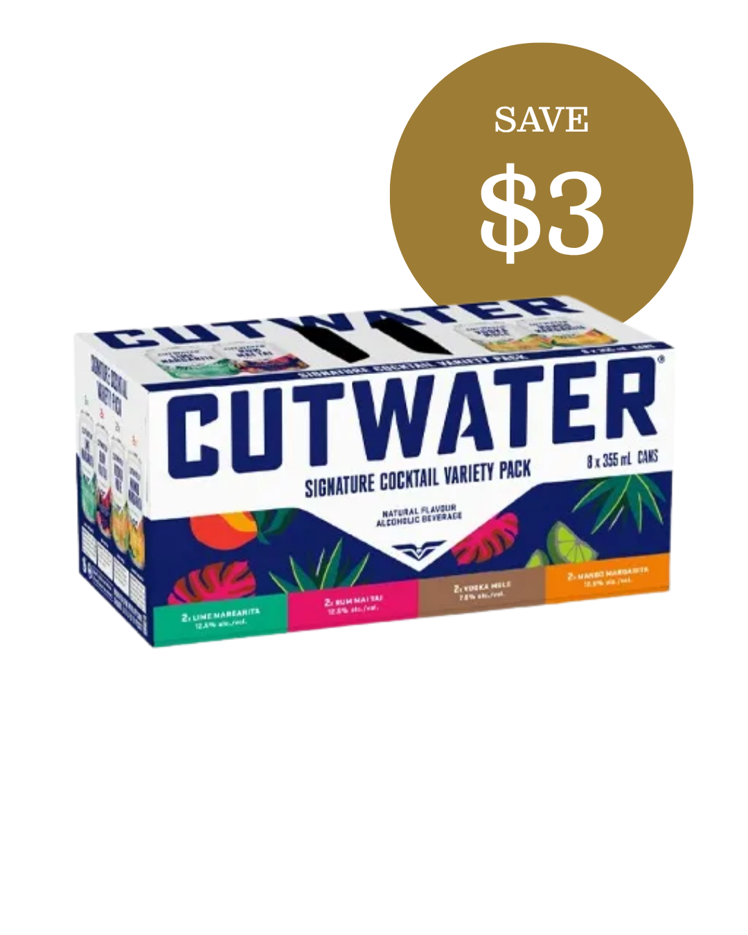 Cutwater Mixer 8 Pack