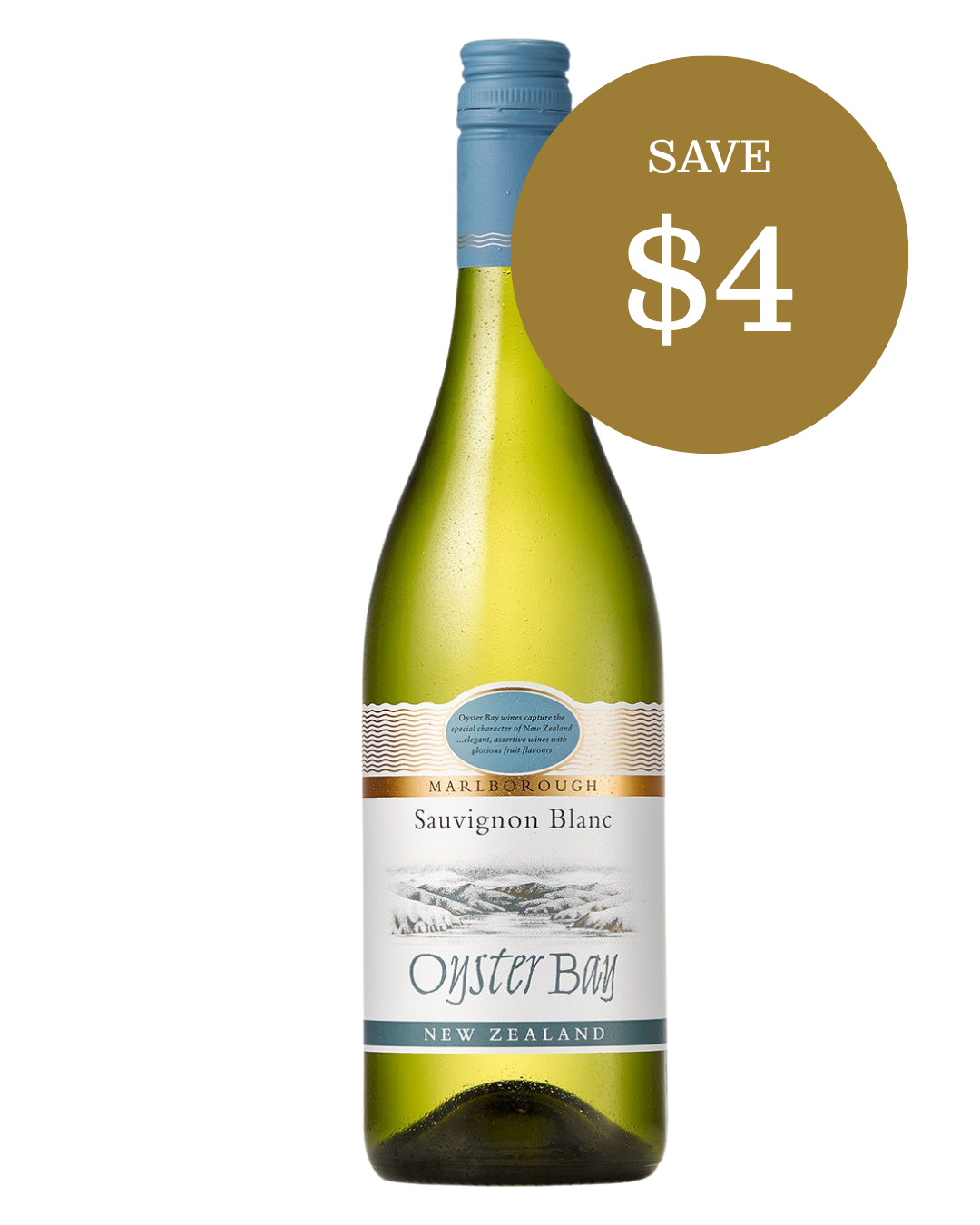 Oyster Bay Marlborough Sauvignon Blanc on sale at JAK's Beer Wine Spirits, May 2026