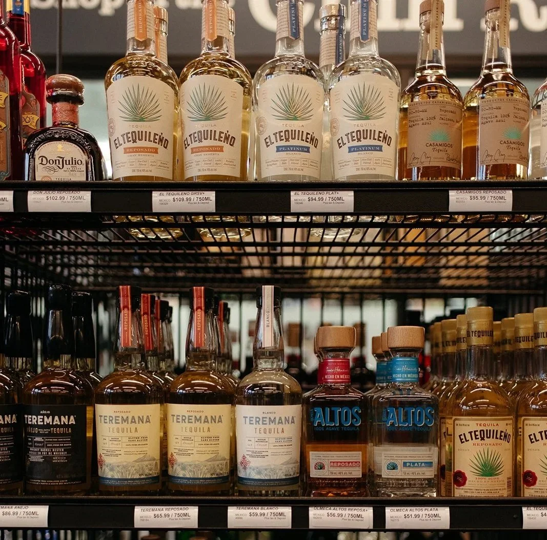 Premium spirits and liquor selection at JAK’s Liquor Store Mission BC available for delivery through DoorDash