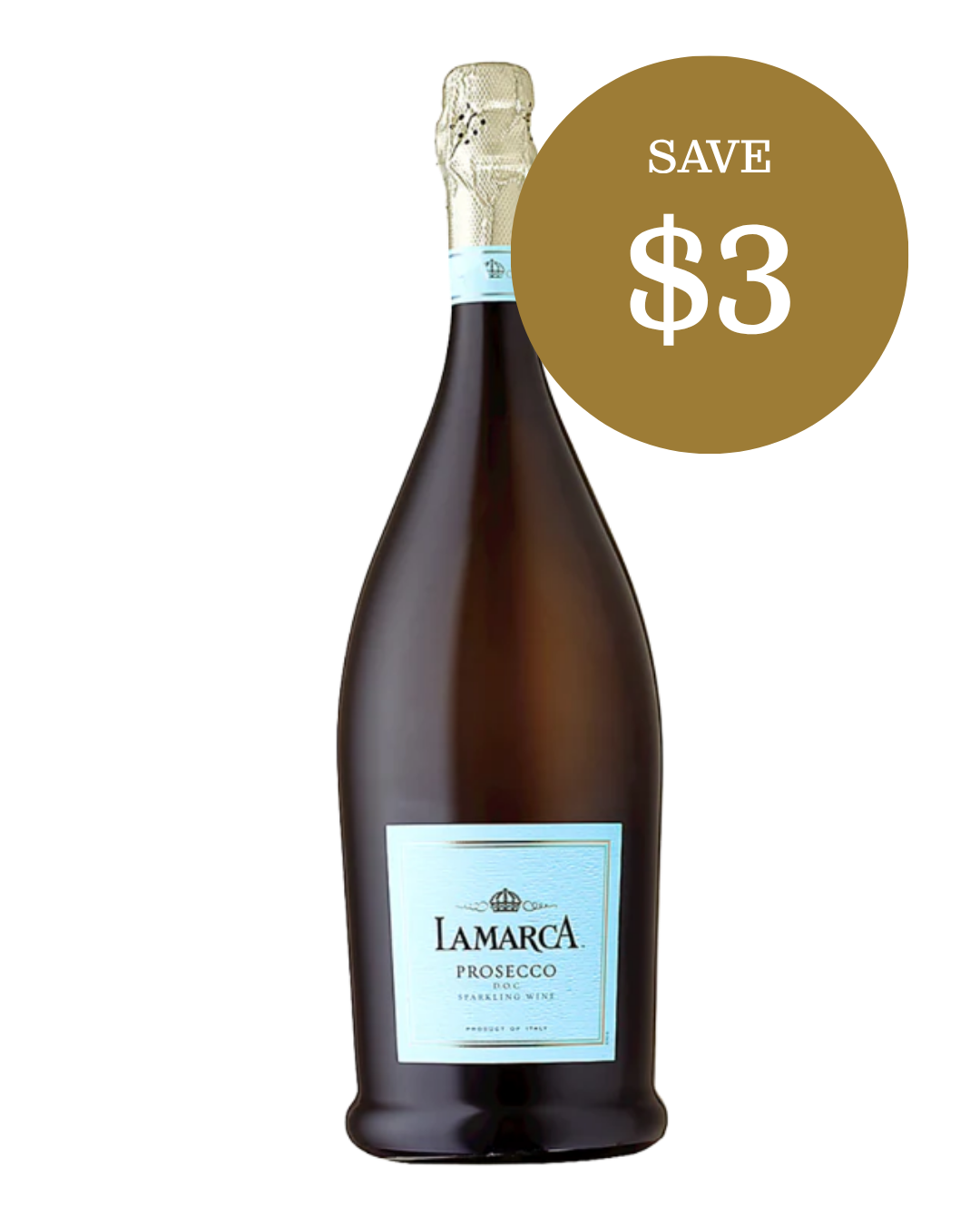 La Marca Prosecco DOC sparkling wine on sale at JAK's Beer Wine Spirits, May 2026