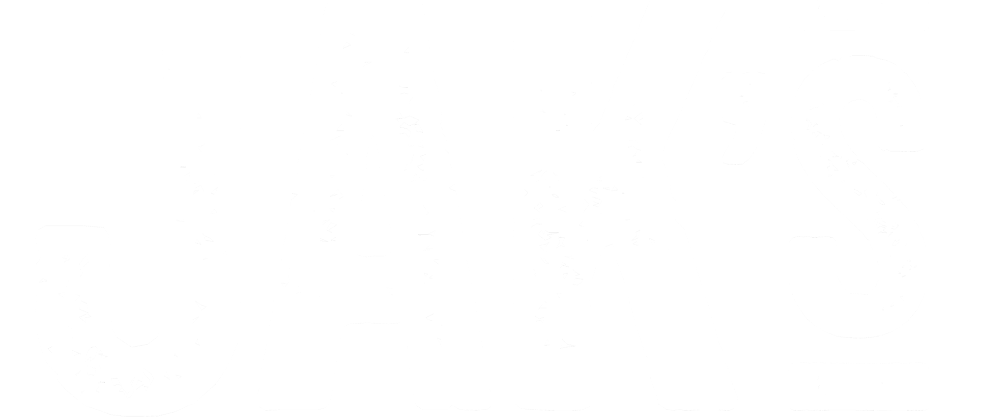 Bold, distressed white text on a black background spelling 'JAWKS'.