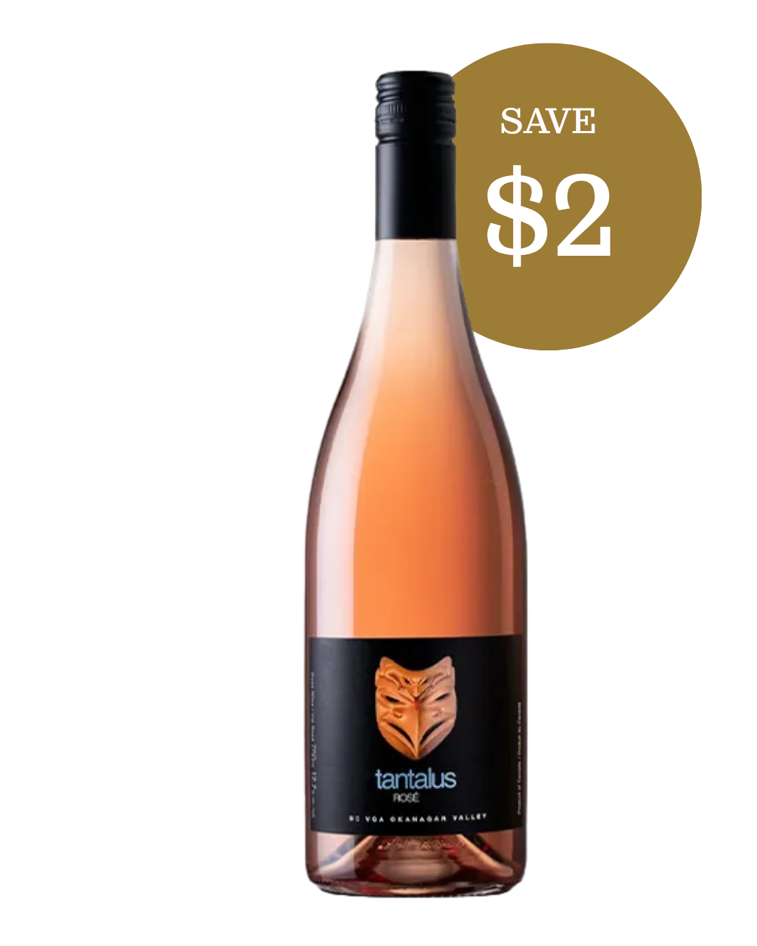 Tantalus Rosé, BC VQA Okanagan Valley, save $2 — available at JAK's