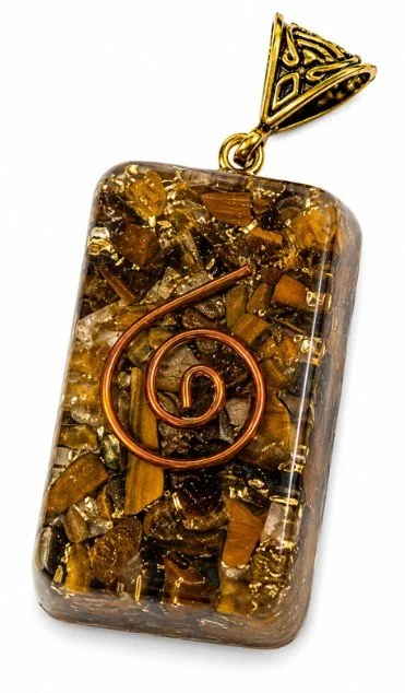 Copper Spiral Pendant YTE