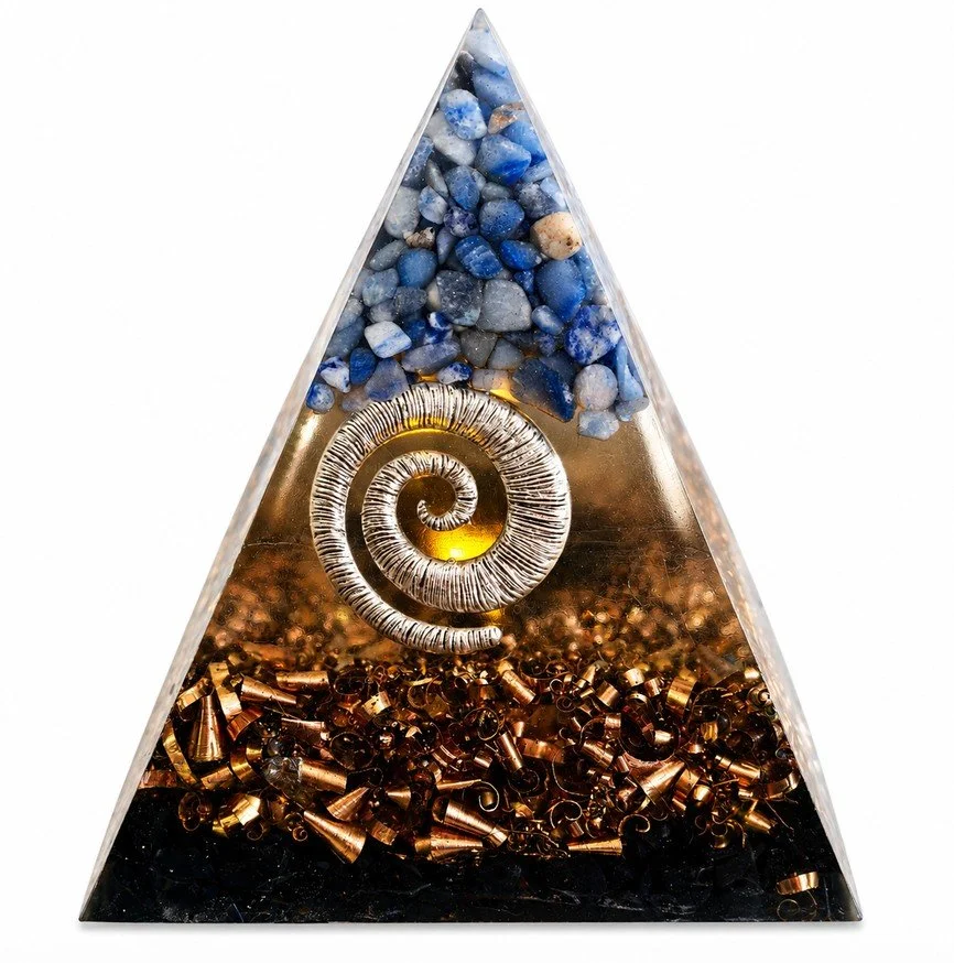 Spiral Charm Pyramid