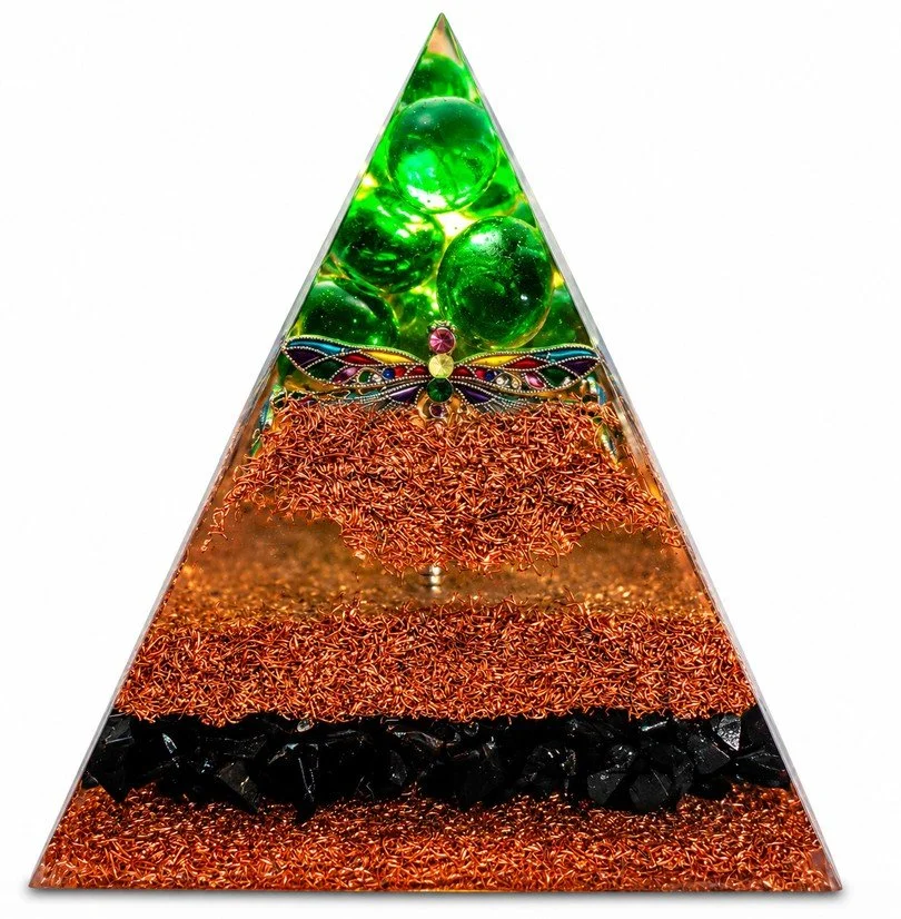 Chakra with Green Obsidian