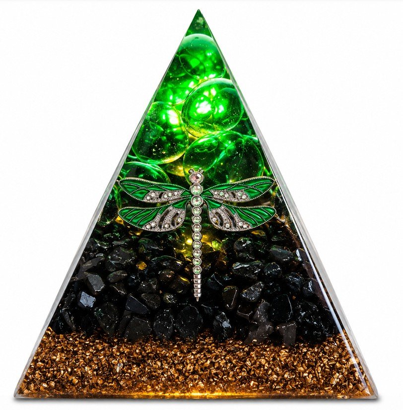 Green with Green Obsidian