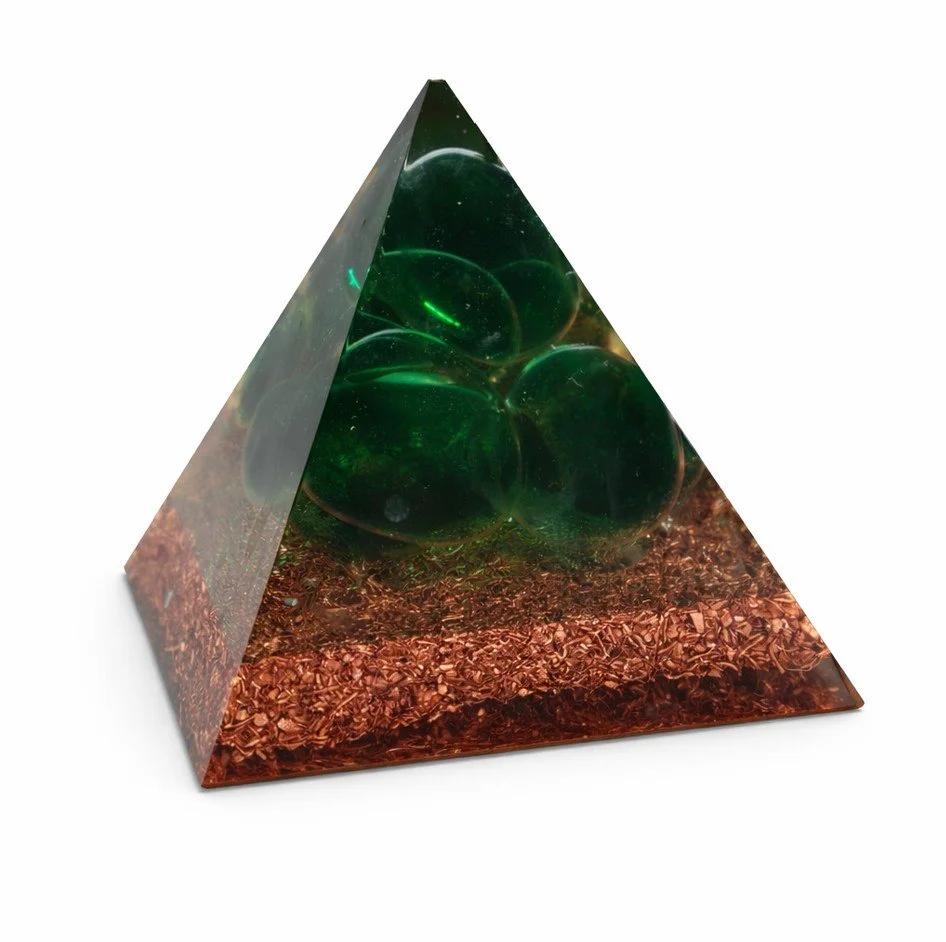 Obsidian top pyramid