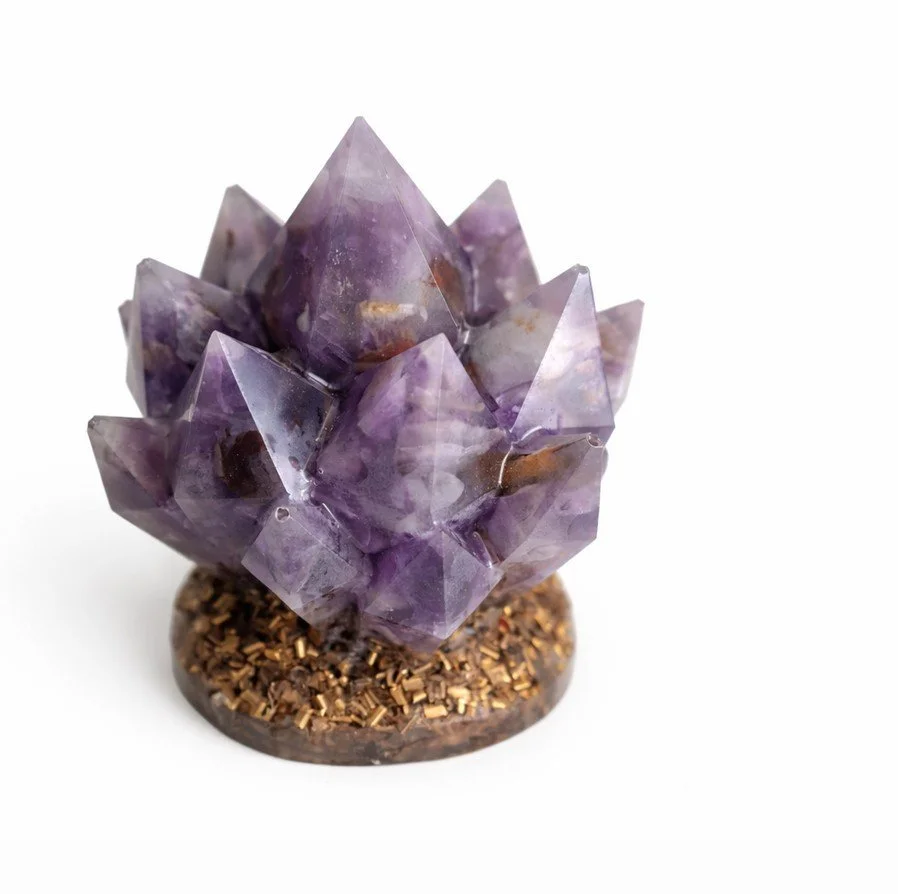 Amethyst Orgonite Crystal Cluster.jpg