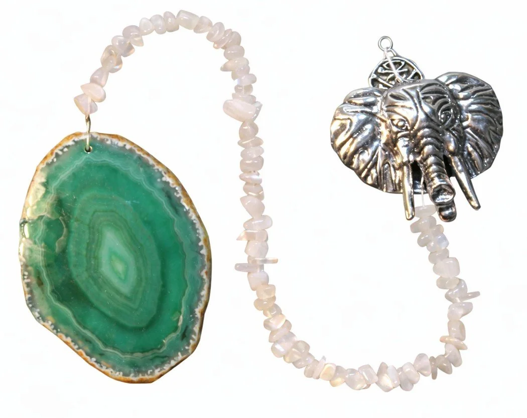 Agate Slice Suncatcher Green.jpg