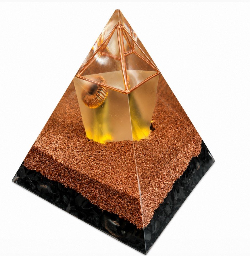 Tiger’s Eye Pyramid