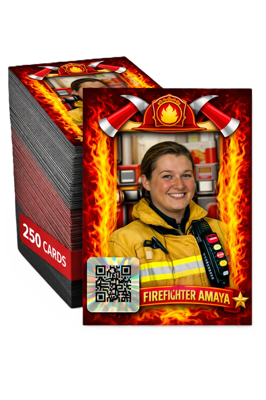 250 Metallic Cards – $325