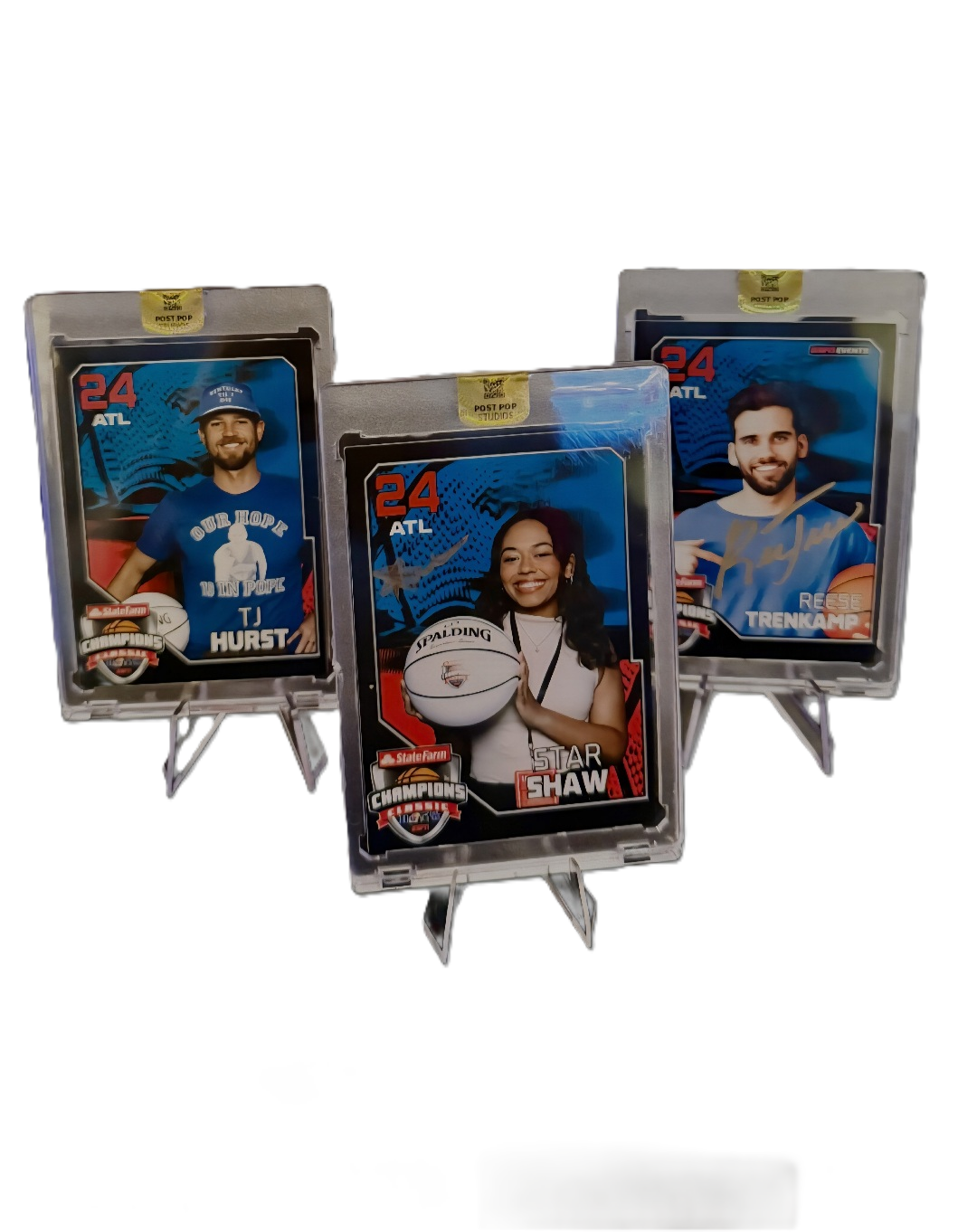 Custom metallic sports trading cards by Pic Me 3D in Syracuse NY