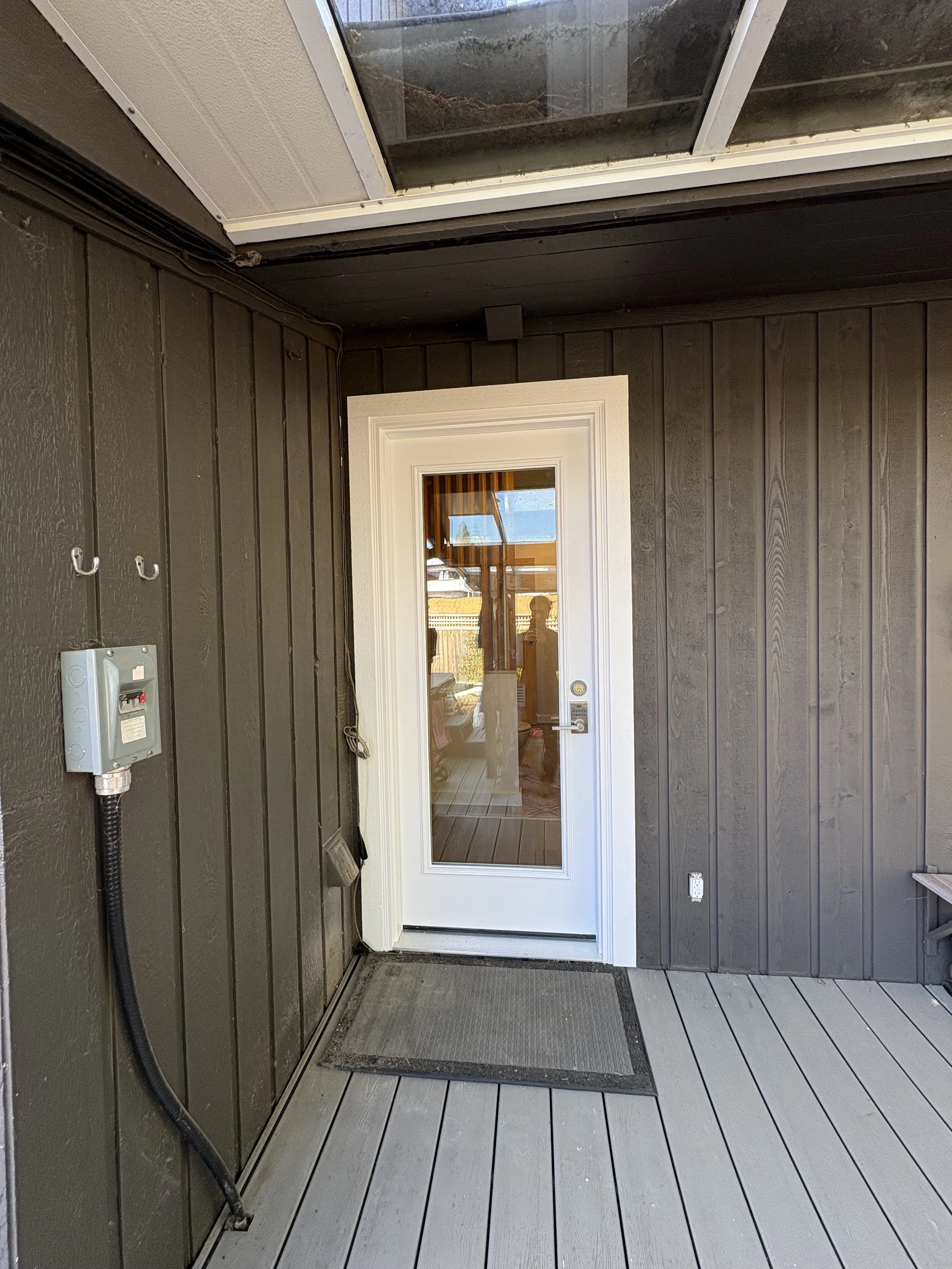 Exterior door