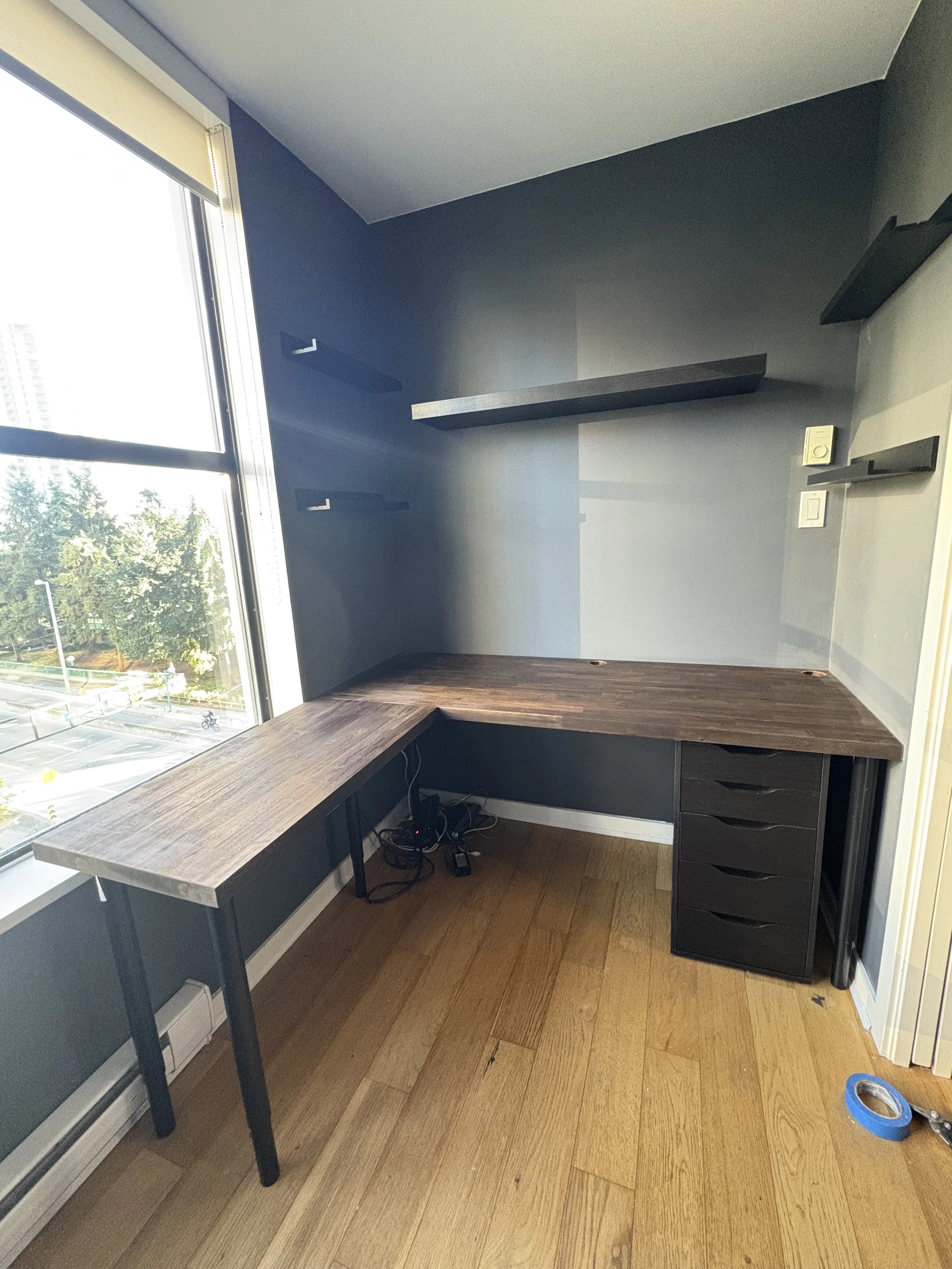 setting up office space