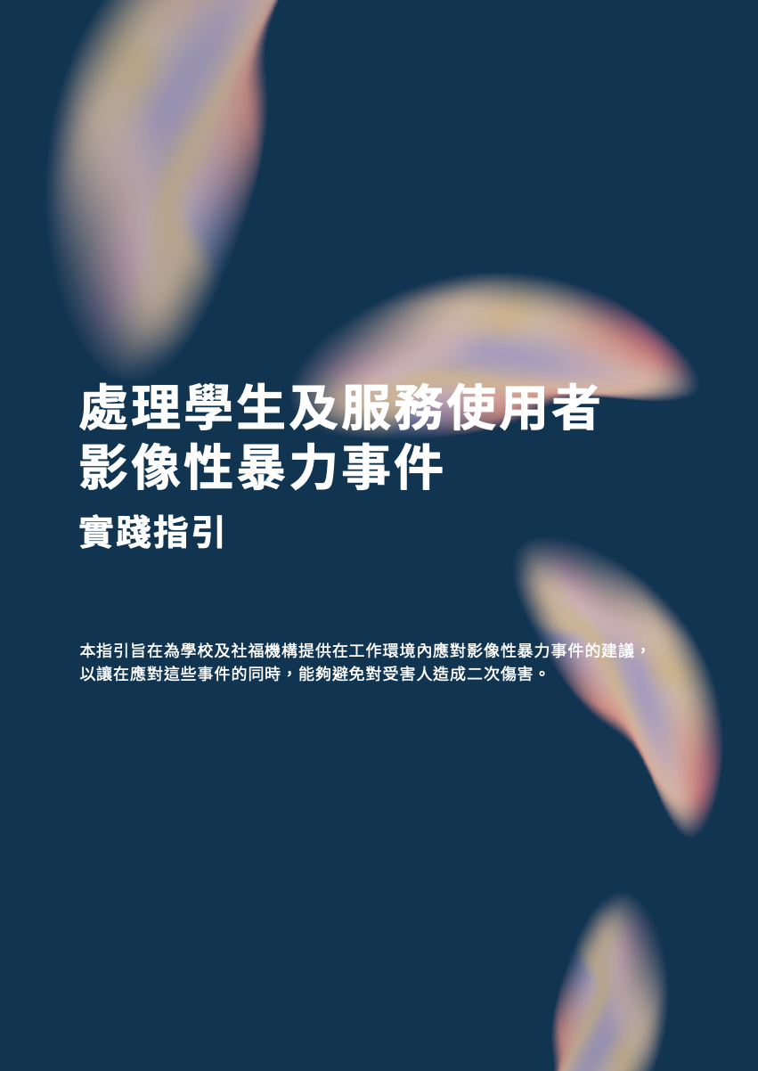 處理影像性暴力事件—實務指引