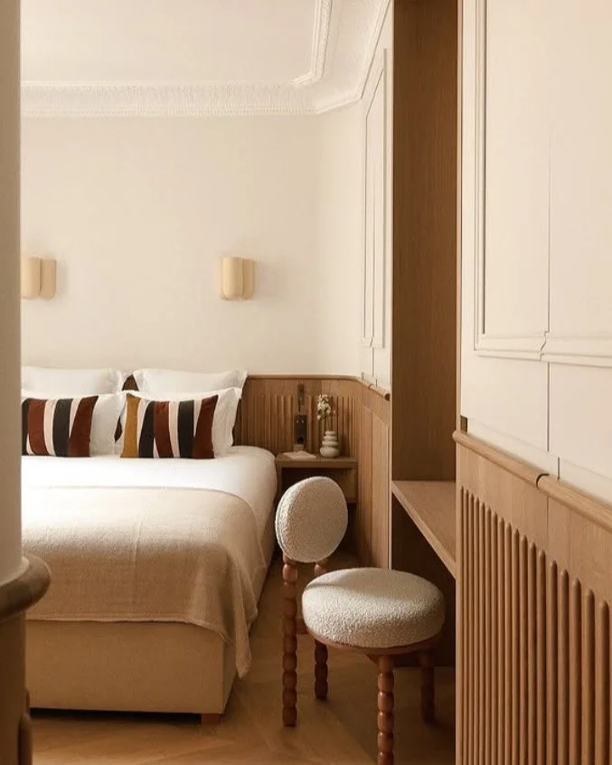 💭 inspo | I have saved so many posts from @highstayparis. They're grid and website are this beautiful puzzle of apartments with stunning, timeless interiors with details (it's the millwork and panelling for me every time!) that you just drool over! 