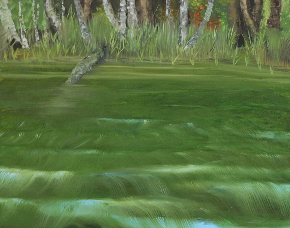 4d0, oil on canvas, 50 × 40 cm, 2021