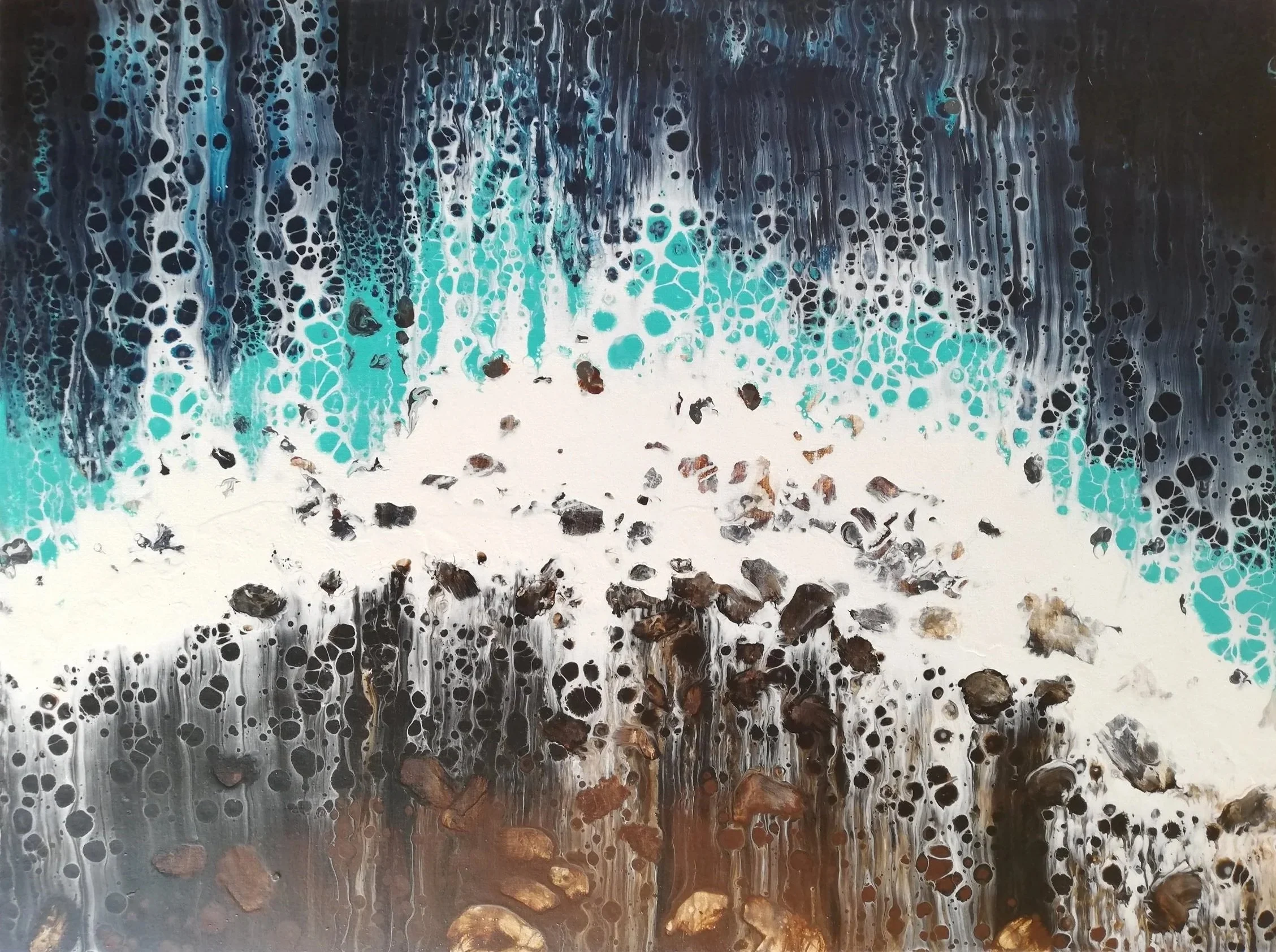 3m1, acrylic on canvas, 80 × 60 cm, 2021