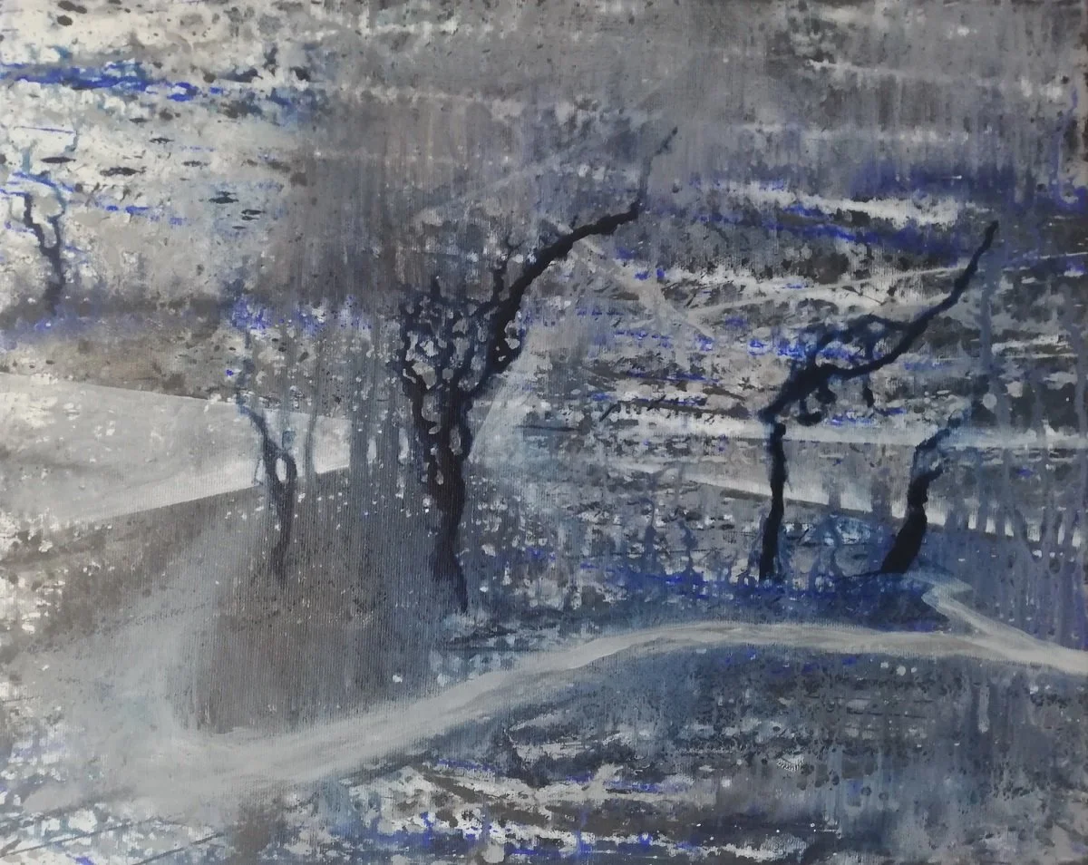 5a1, acrylic on canvas, 50 × 40 cm, 2021