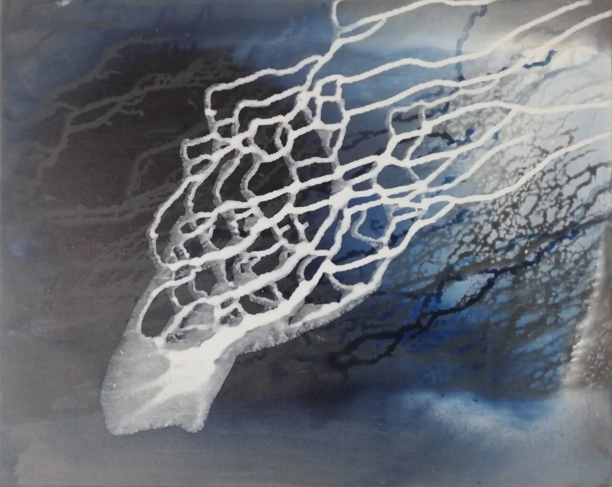 5b1, acrylic on canvas, 50 × 40 cm, 2021