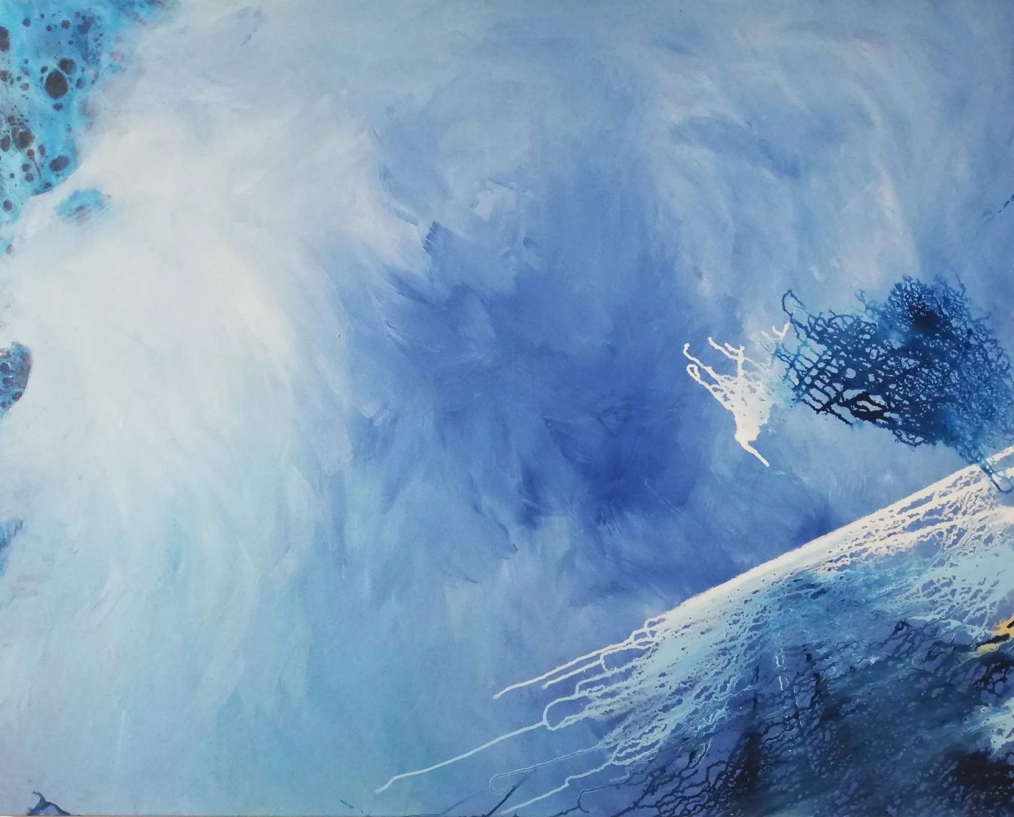 5r6, acrylic on canvas, 155 × 100 cm, 2022