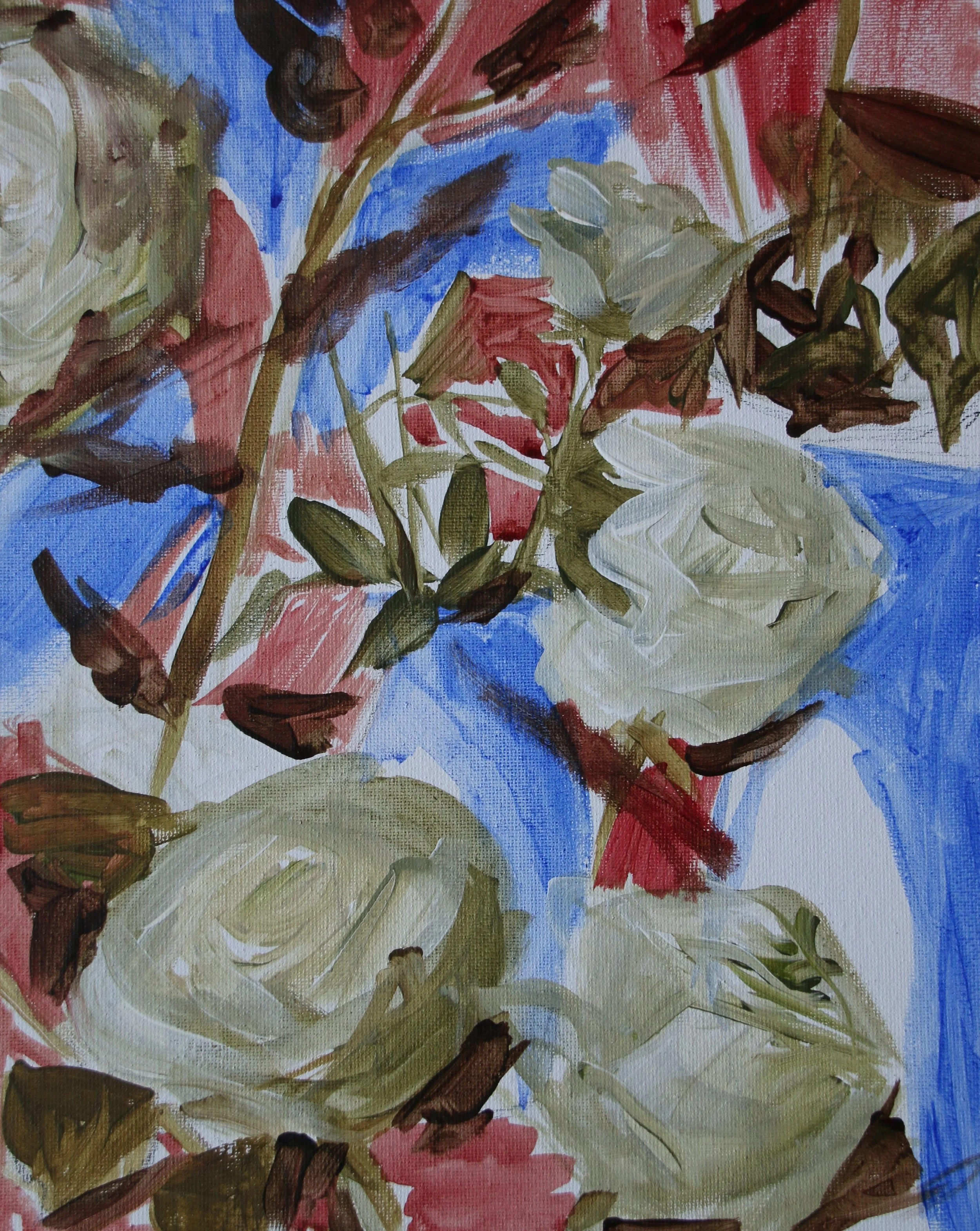 6qa1, acrylic on cardboard, 24 × 30 cm, 2022