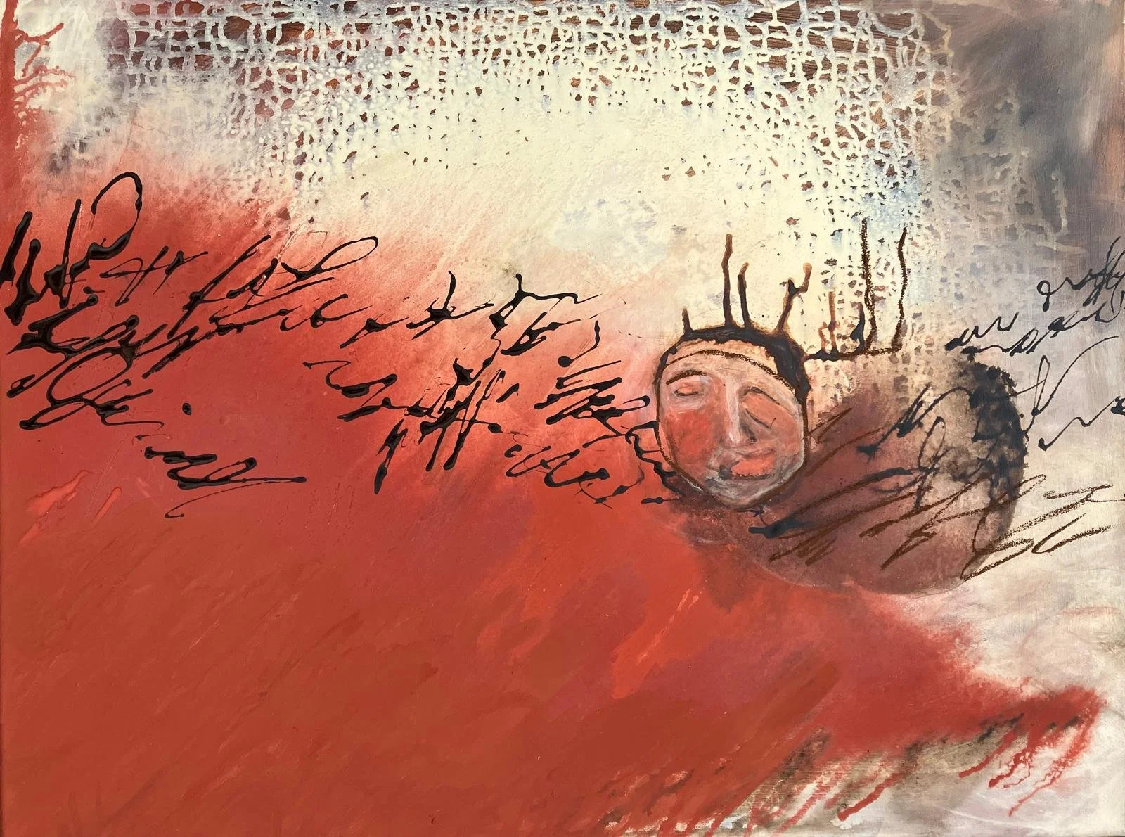 9e6, acrylic on canvas, 80 × 60 cm, 2025