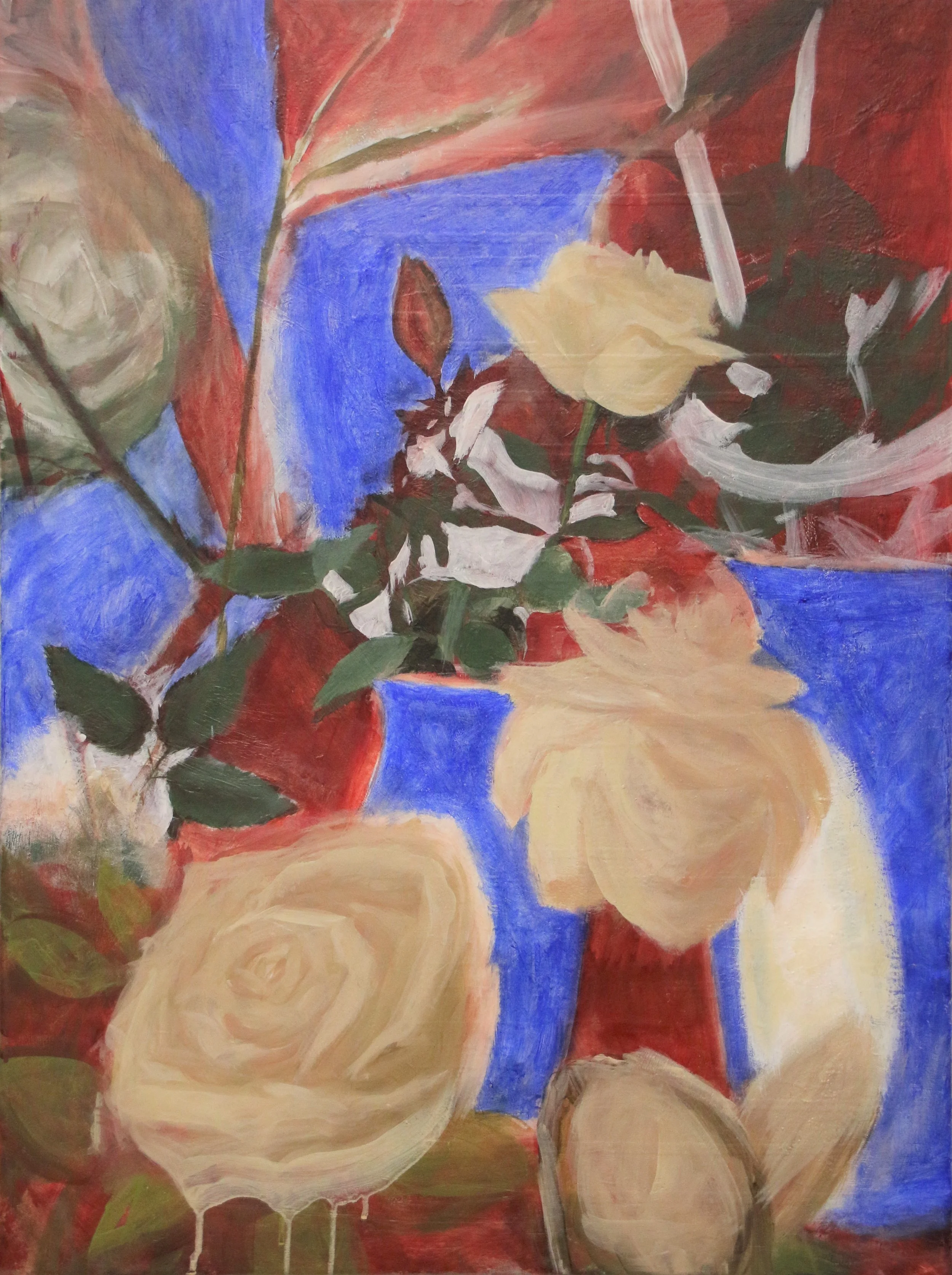 6q1, acrylic on canvas, 60 × 80 cm, 2022