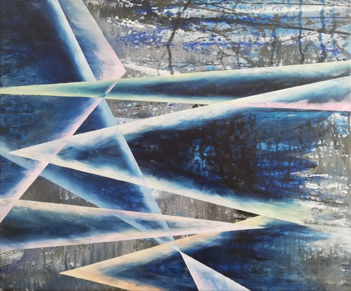 5k2, acrylic on canvas, 60 × 50 cm, 2022