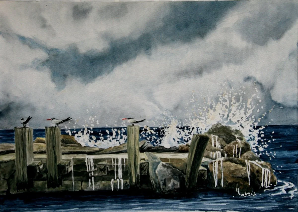 0c3, watercolour, 32 × 24 cm, 2014