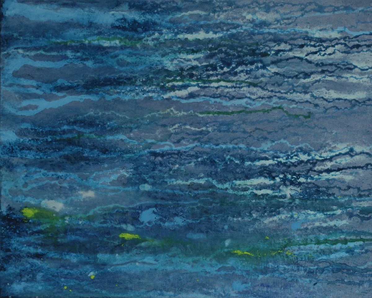 4h0, acrylic on canvas, 50 × 40 cm, 2021