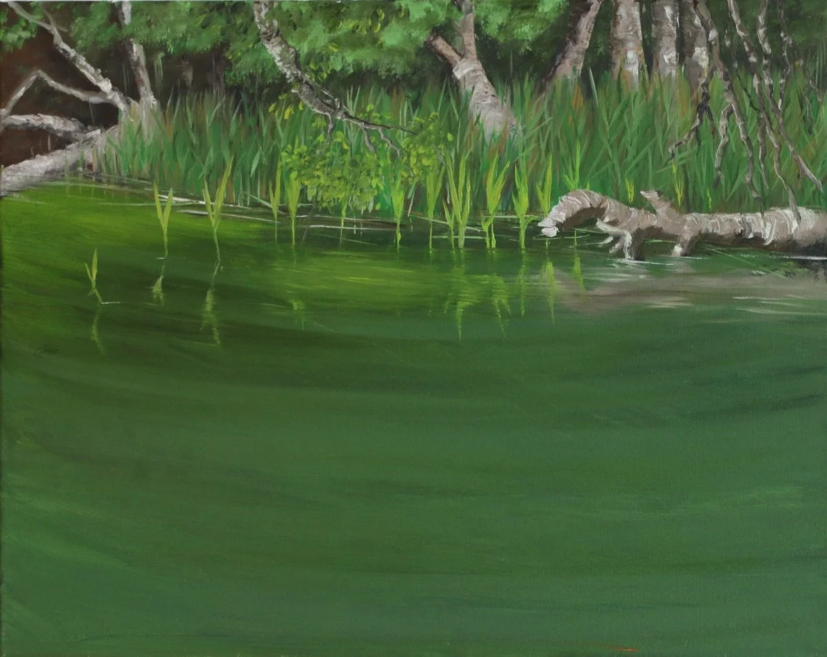 4b0, oil on canvas, 50 × 40 cm, 2021