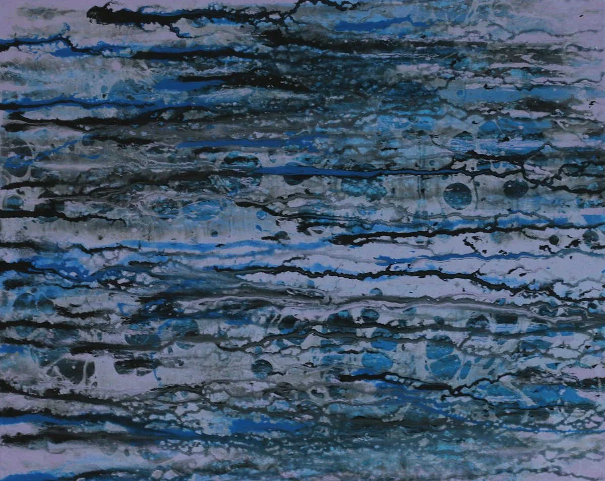 4n0, acrylic on canvas, 50 × 40 cm, 2021