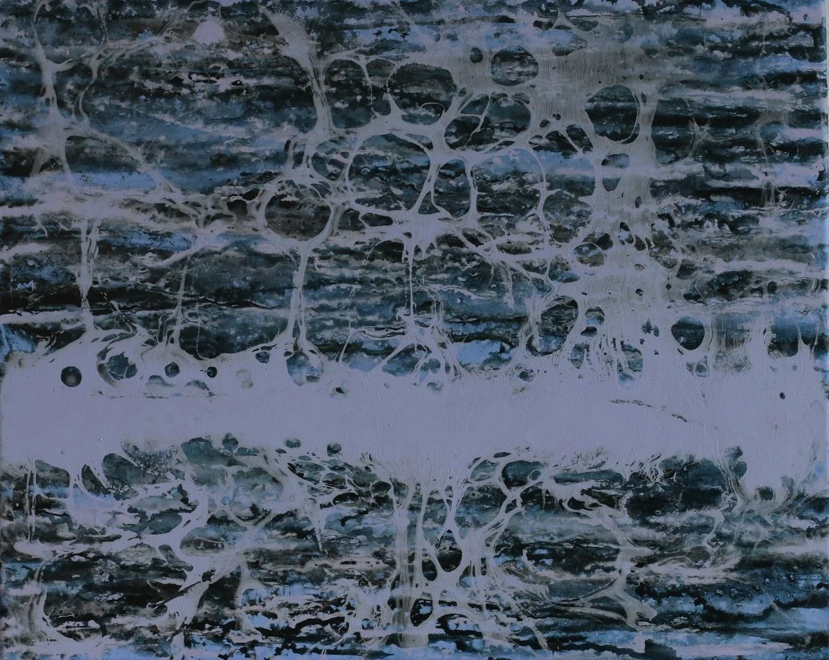 4k0, acrylic on canvas, 50 × 40 cm, 2021