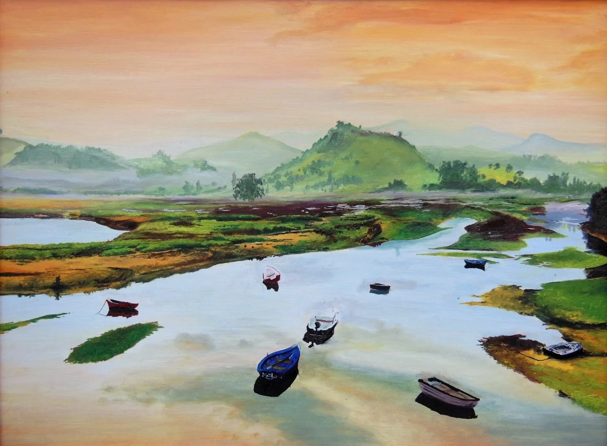 0b7, oil on canvas, 70 × 50 cm, 2002