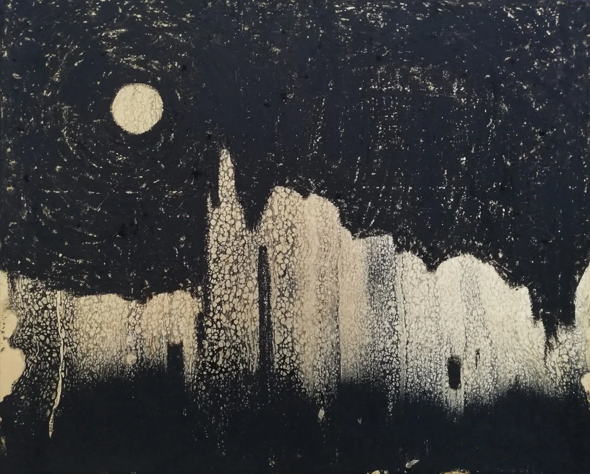 5n1, mixed media on canvas, 50 × 40 cm, 2021